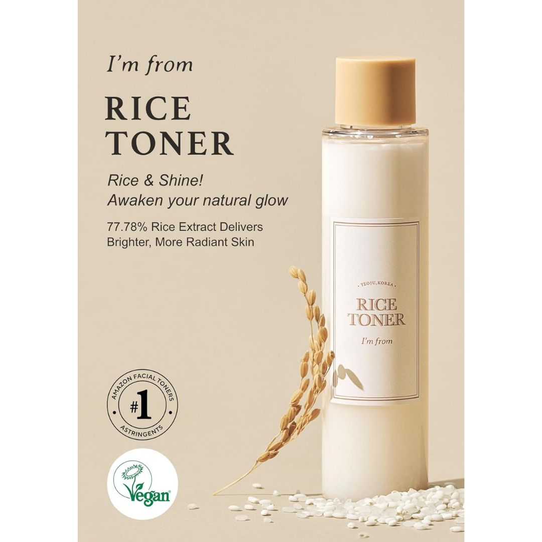 Rice Toner, 77.78% Korean Rice, 5.07 Fl Oz