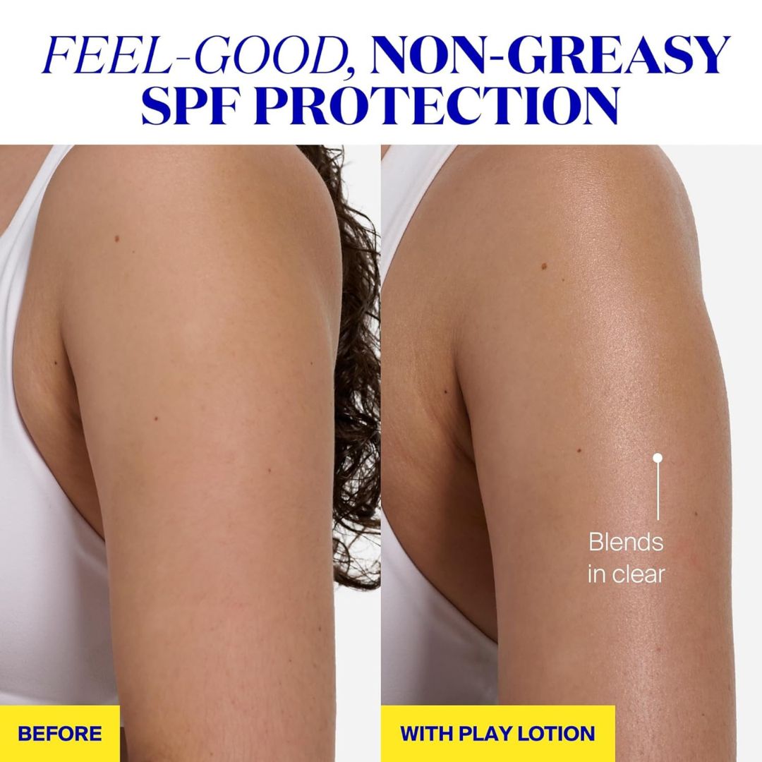 Supergoop! PLAY Everyday SPF 30 Lotion, 5.5 oz - Broad Spectrum Sunscreen for Sensitive Skin - Water & Sweat Resistant Body & Face Sunscreen - Clean Ingredients - Great for Active Days