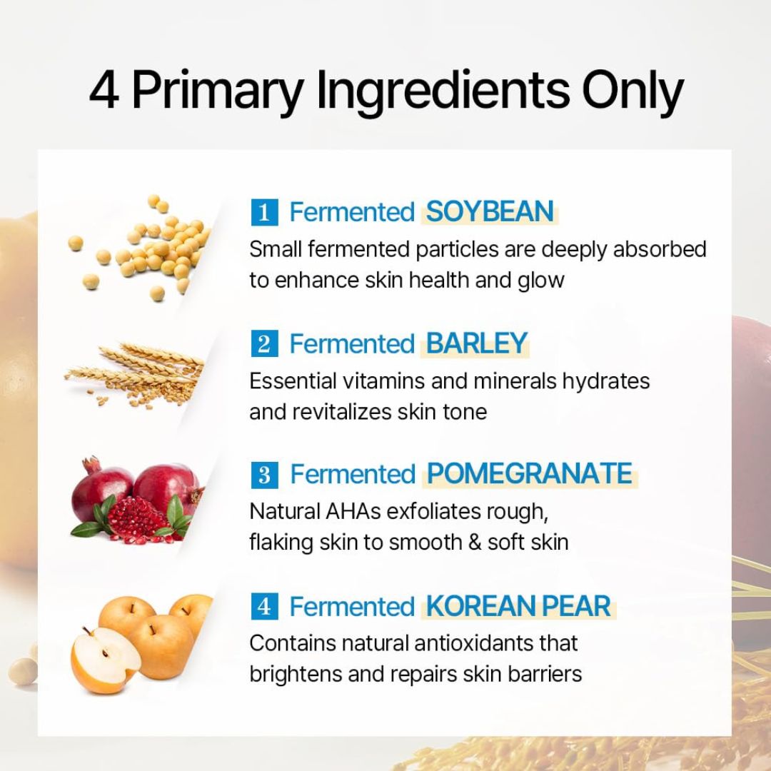 mixsoon Bean Essence Exfoliating Hydrating Korean Skin Care Glass skin Hyaluronic Acid Serum 1.69 Fl Oz (Pack of 1)