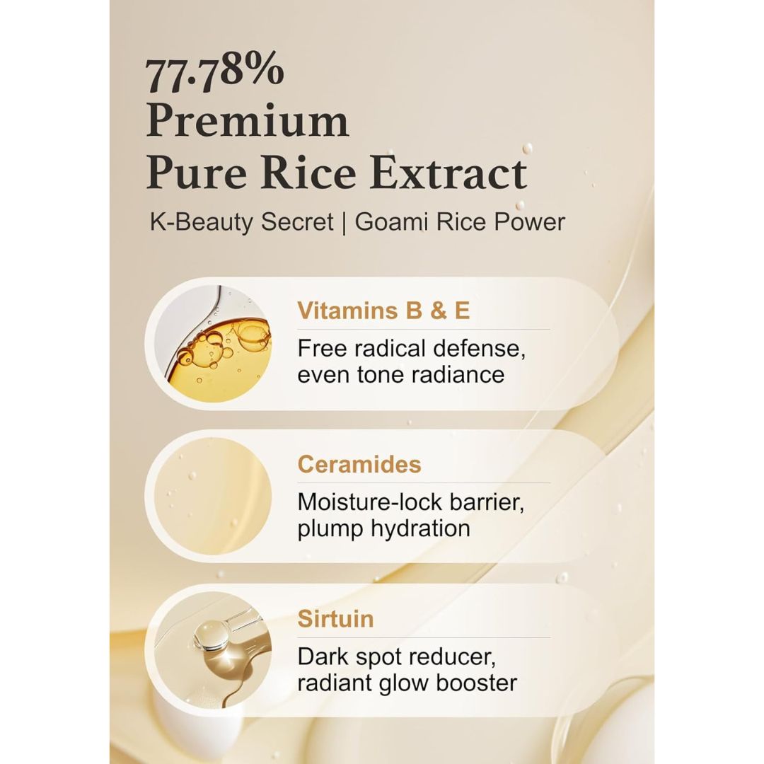Rice Toner, 77.78% Korean Rice, 5.07 Fl Oz