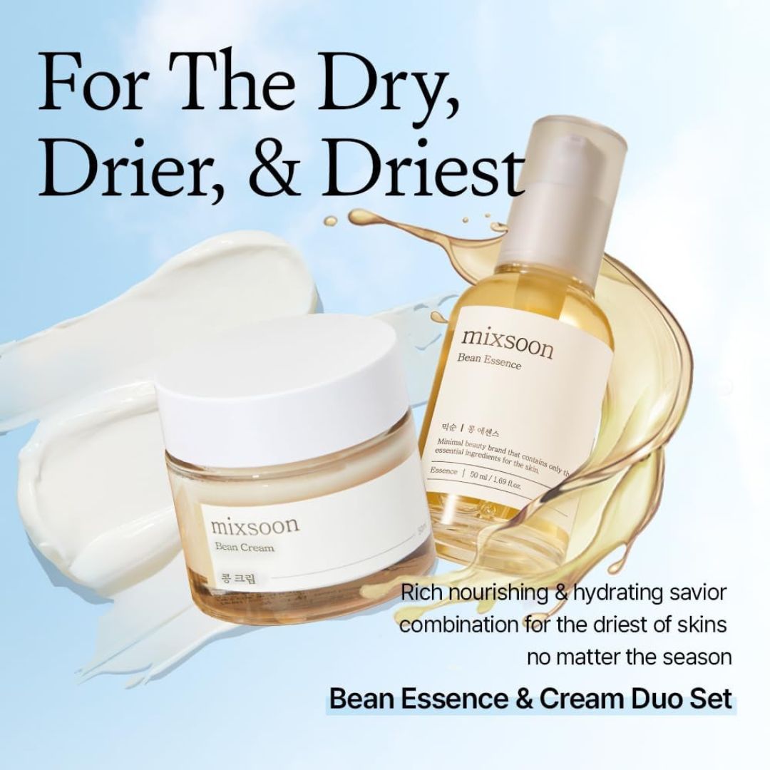 mixsoon Bean Essence Exfoliating Hydrating Korean Skin Care Glass skin Hyaluronic Acid Serum 1.69 Fl Oz (Pack of 1)