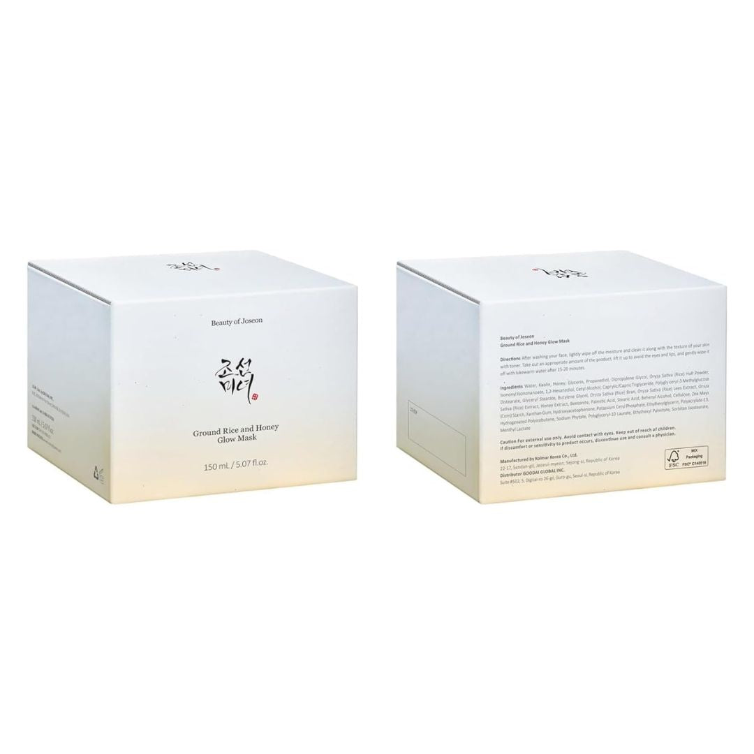 Beauty of Joseon Ground Rice and Honey Glow Mask Pore Sebum Care for Dry Sensitive Skin Korean Skin Care for Men and Women 150ml