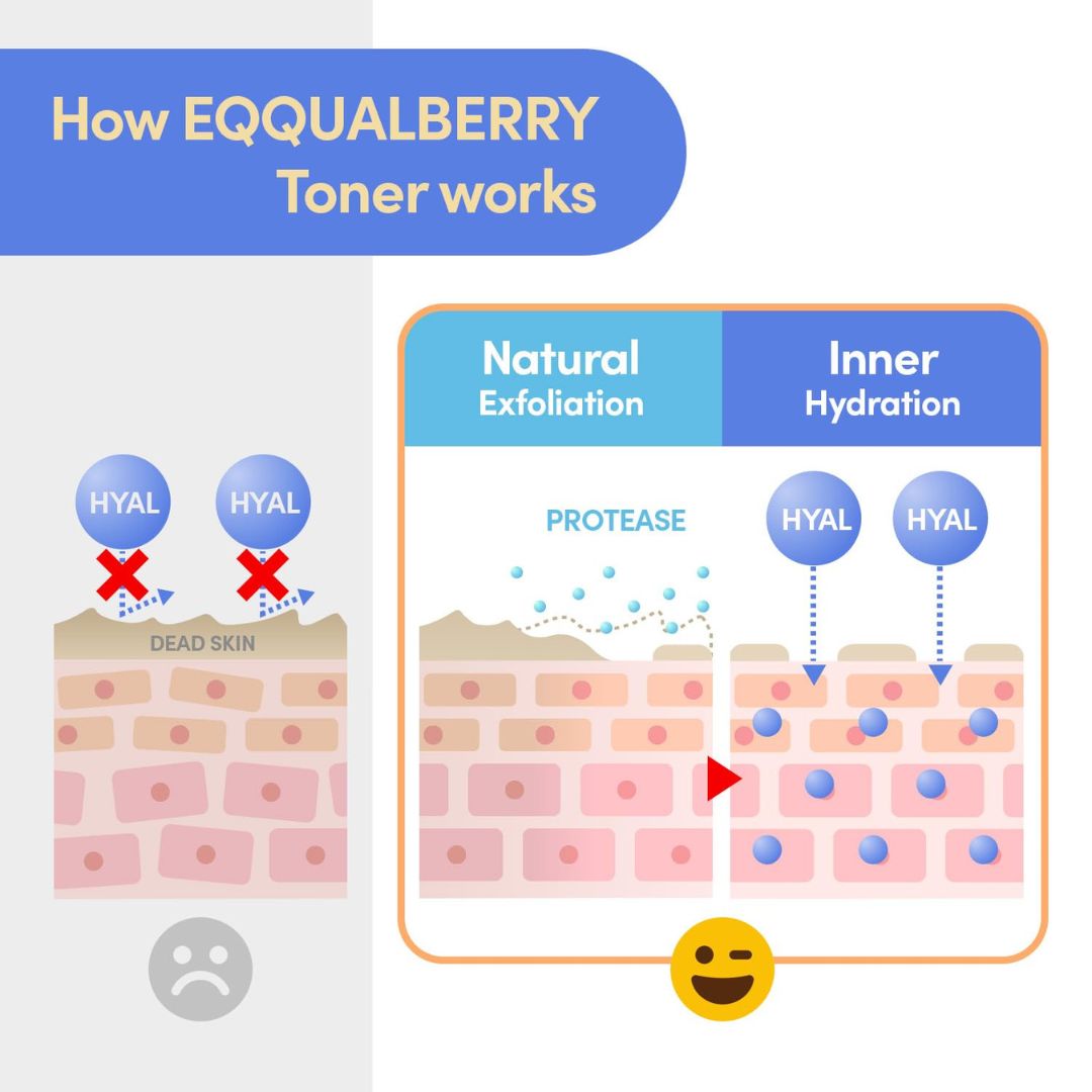Swimming Pool Toner - Gentle Exfoliating Toner with Natural Enzyme | Boosted Hydration with Hyaluronic Acid | Daily Toner for Sensitive Skin | Korean Skincare, 10.14 Fl. Oz / 300ml