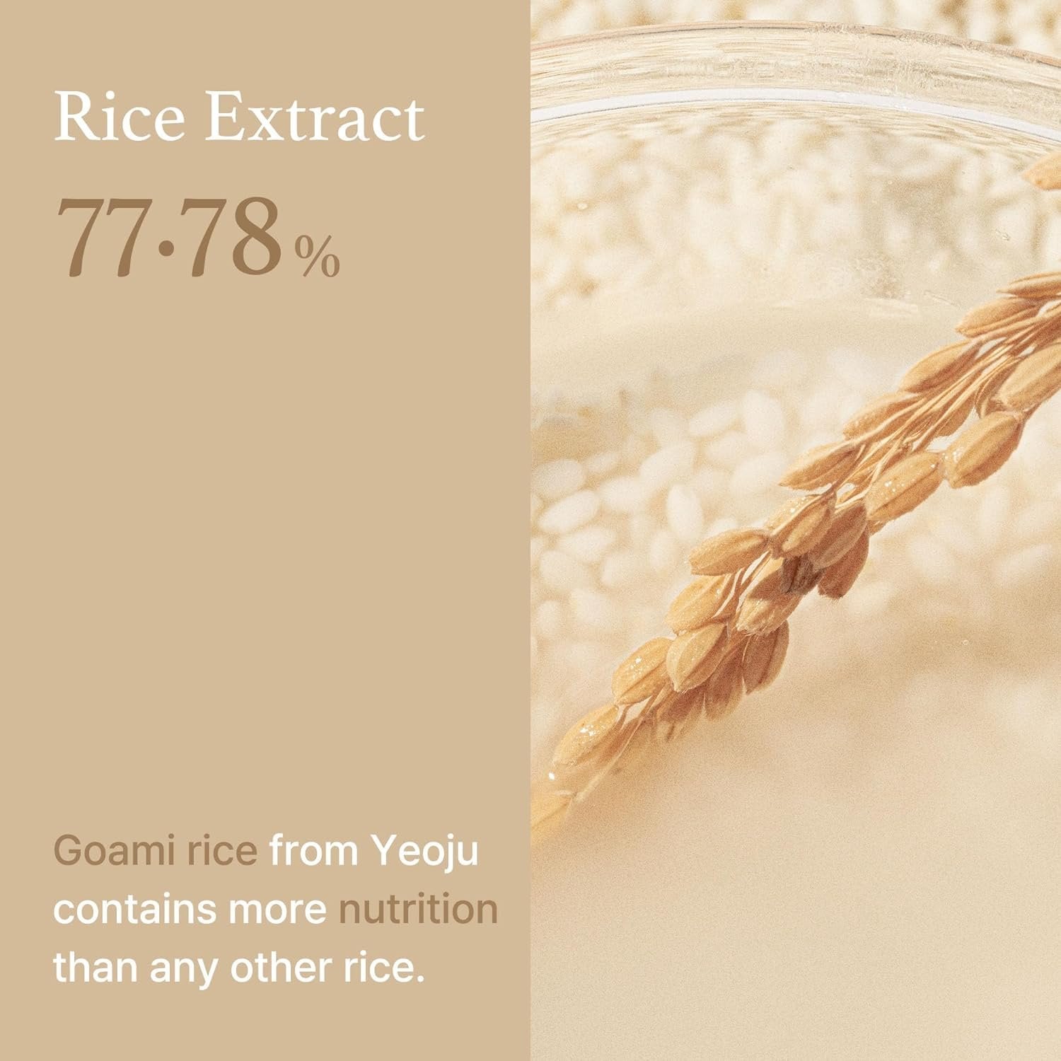 Rice Toner, 77.78% Rice Extract from Korea 150ml