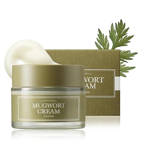 Mugwort Cream, 1.69 fl oz | Moisturizer with 73.55% Mugwort Extract