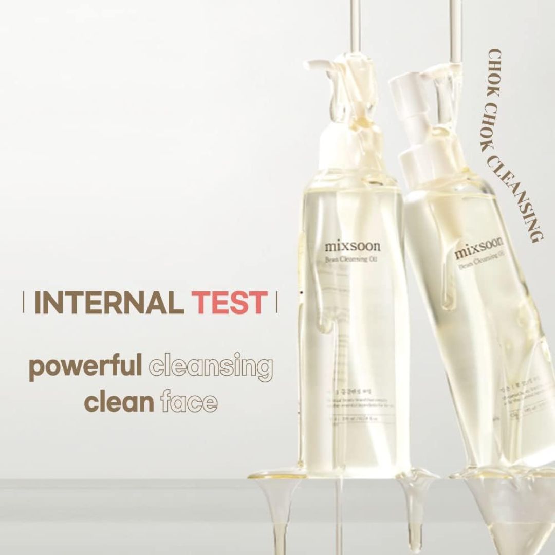 mixsoon Bean Cleansing Oil 6.59 fl oz / 195ml Korea Glass Skin Care