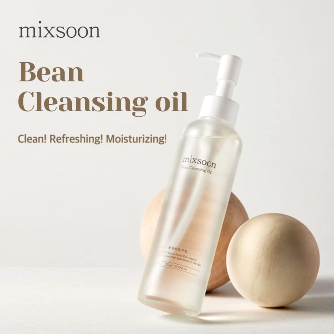 mixsoon Bean Cleansing Oil 6.59 fl oz / 195ml Korea Glass Skin Care