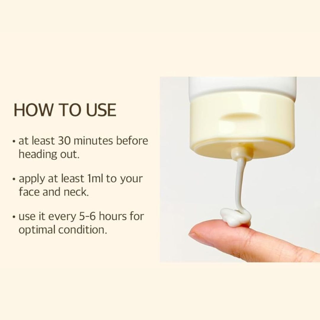 mixsoon Bean Sunscreen SPF 50 Airy Texture Type For Face Korean Skin Care 1.69 fl oz / 50ml