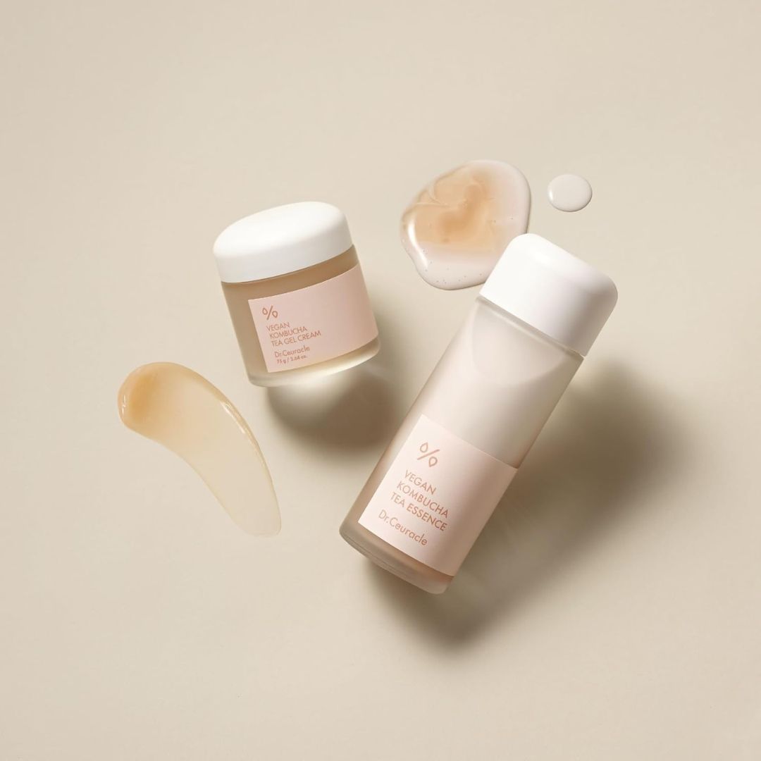 Dr.Ceuracle Vegan Kombucha Tea Essence - Hydrating Milky Toner with Kombucha Tea Extract, Centella Asiatica, Ceramide, Korean Skincare (150 ml / 5.07 fl. oz.)